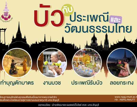บัวกับประเพณีและวัฒนธรรมไทย
